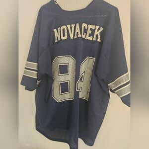 Vintage JAY NOVACEK Logo7 Dallas Cowboys Jersey